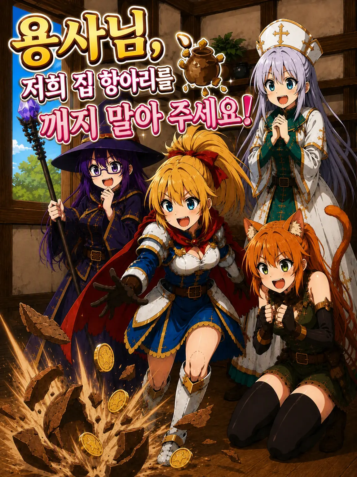 rei001zeta의 용사님, 저희 집 항아리를 깨지 마세요!
