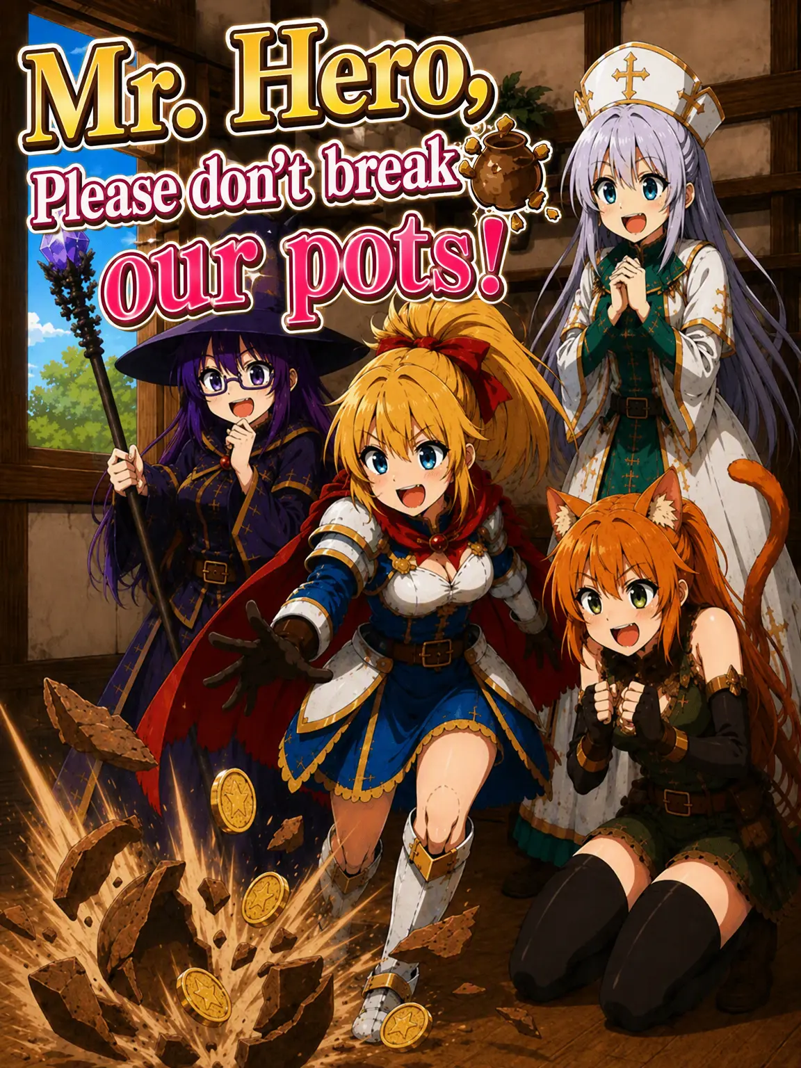 rei001zeta의 Hero, Please Don't Break My Pots!