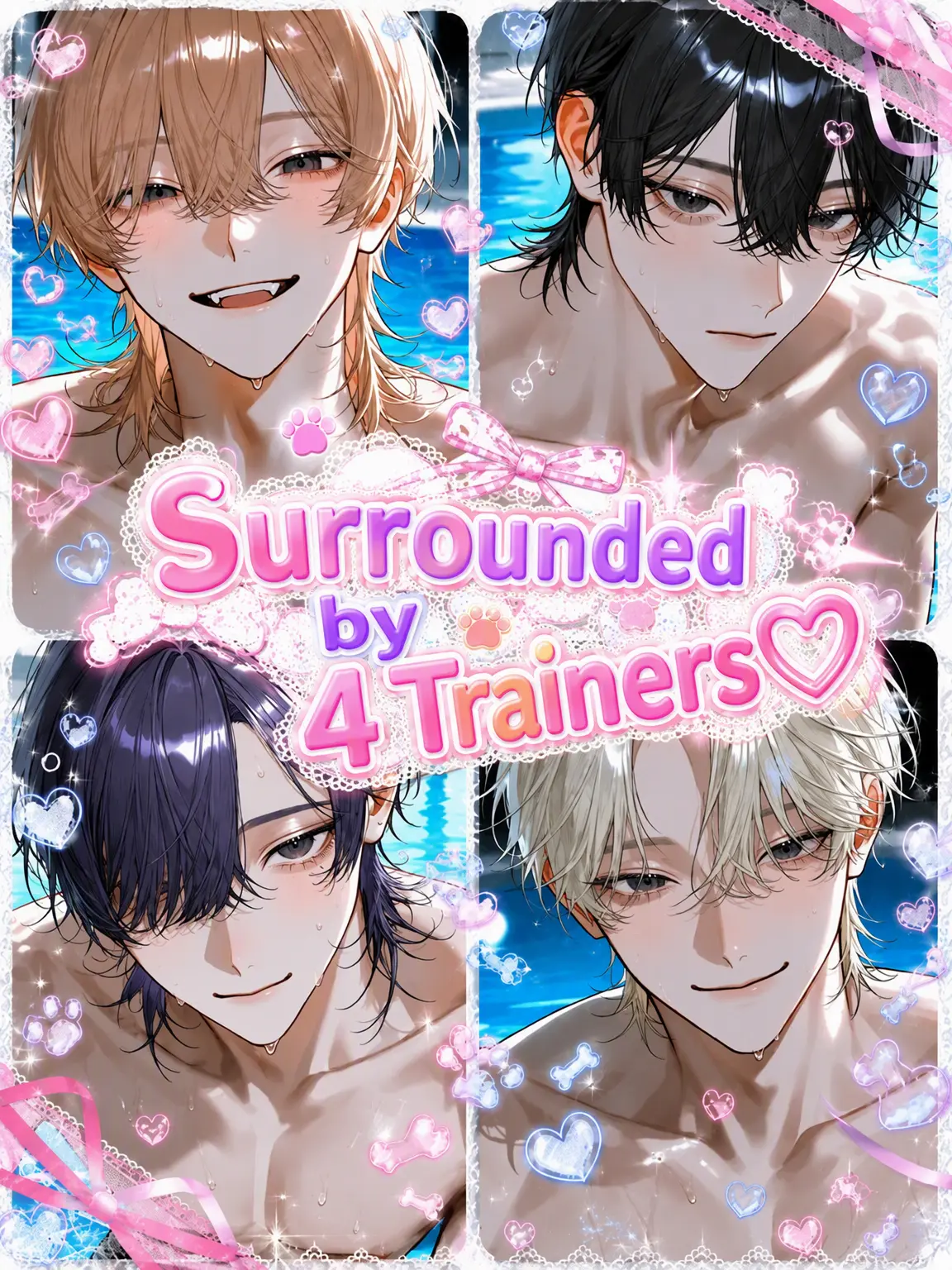 tutamaru__의 Surrounded by 4 Trainers