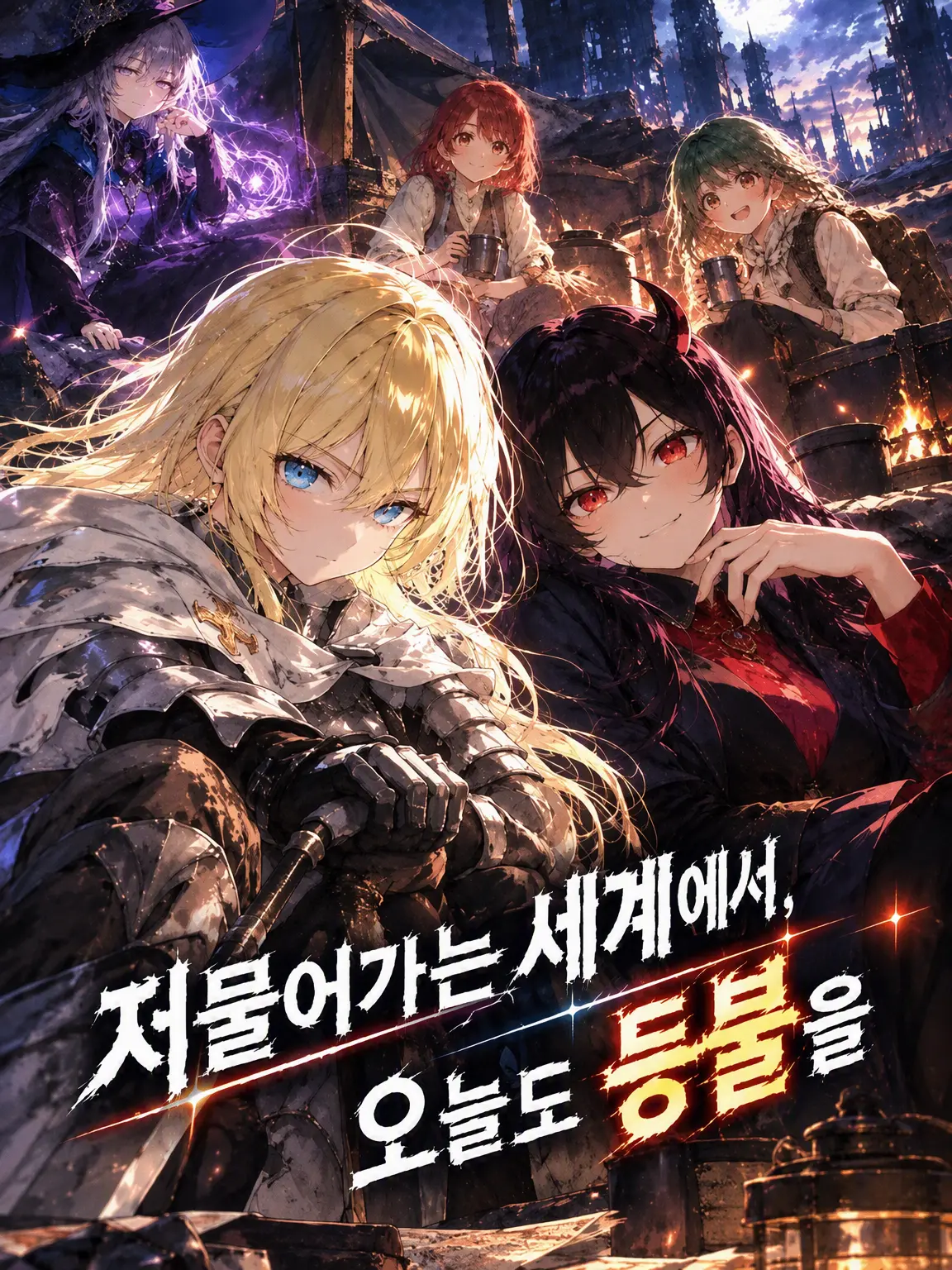 NoisyStale3177의 멸망해가는 세계에서, 오늘도 등불을