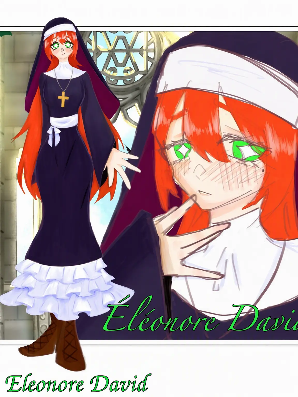 Ame_mmntr의 The Girl in the Stained Glass