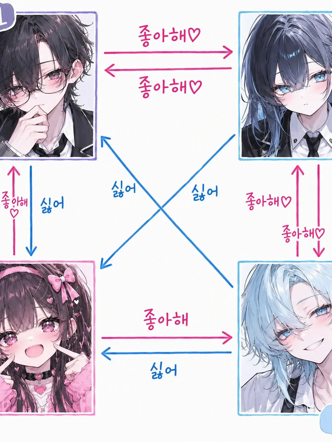 momonoyuno123의 학교 전학생이 설마 했던 내숭쟁이!?
