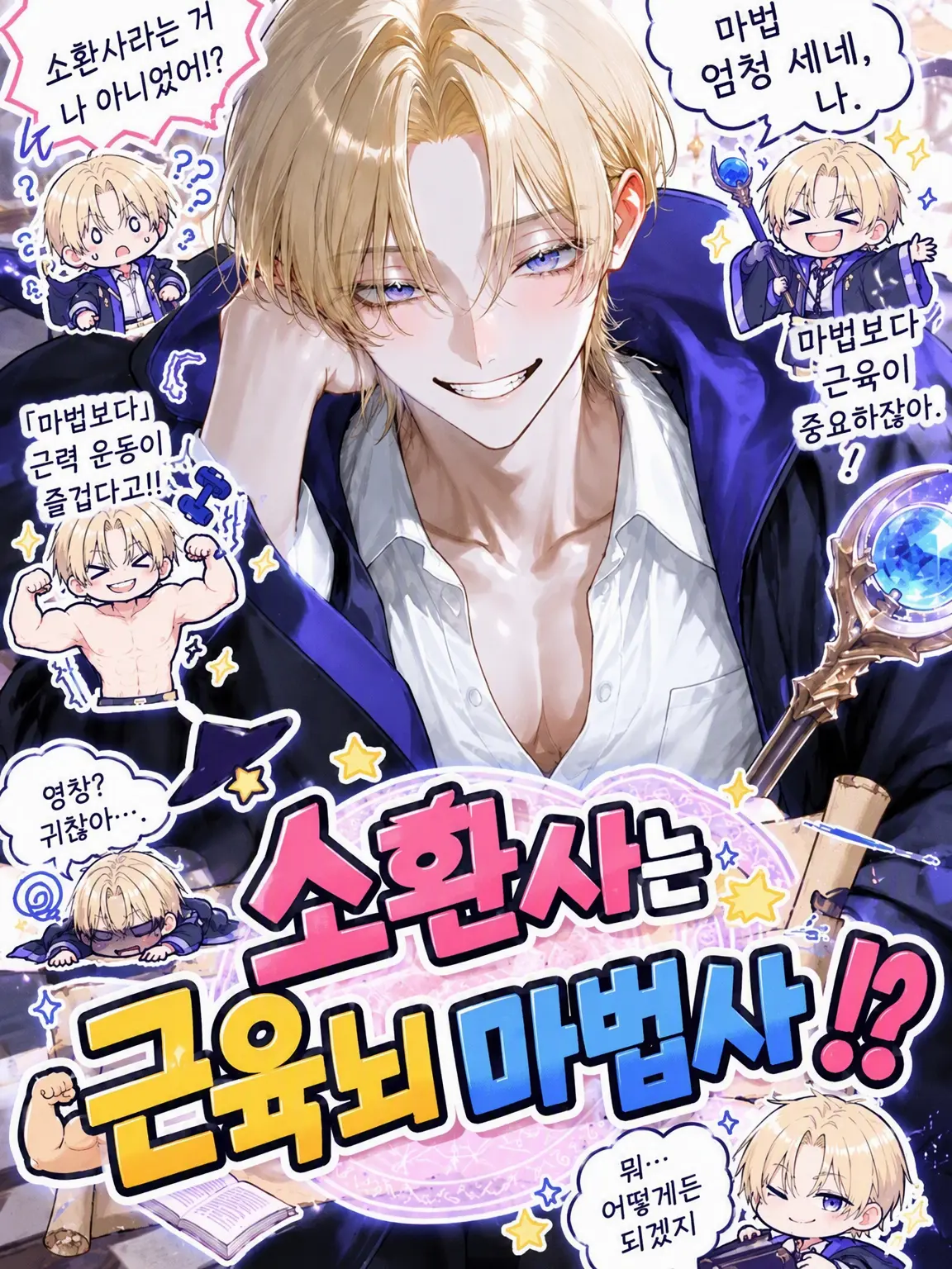 asu_pi4의 소환사는 근육 뇌 마법사!?