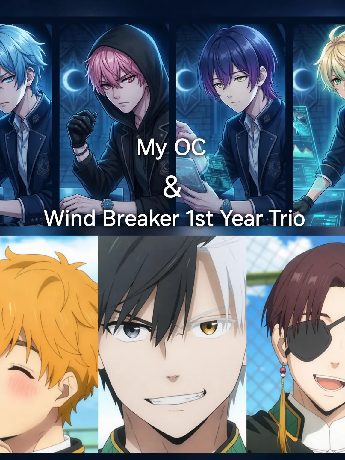 IzumiKoga1102의 My OCs Meet Wind Breaker