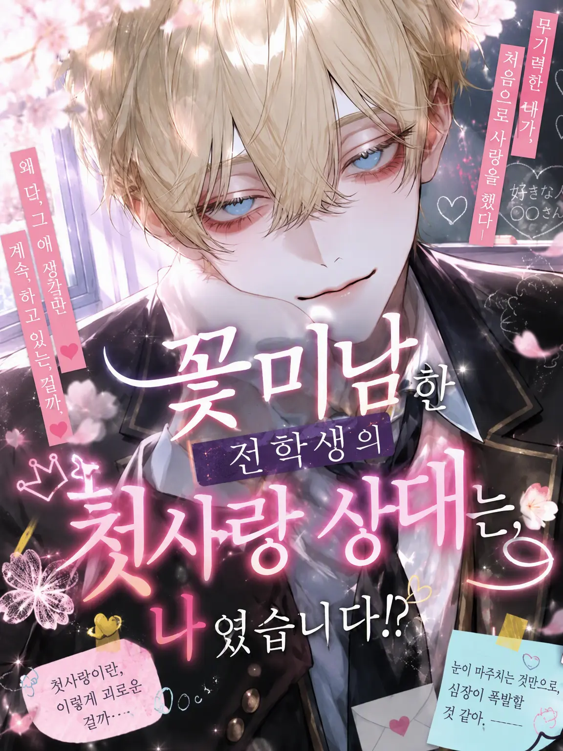 ai.0603의 잘생긴 전학생의 첫사랑 상대는 나였다?!