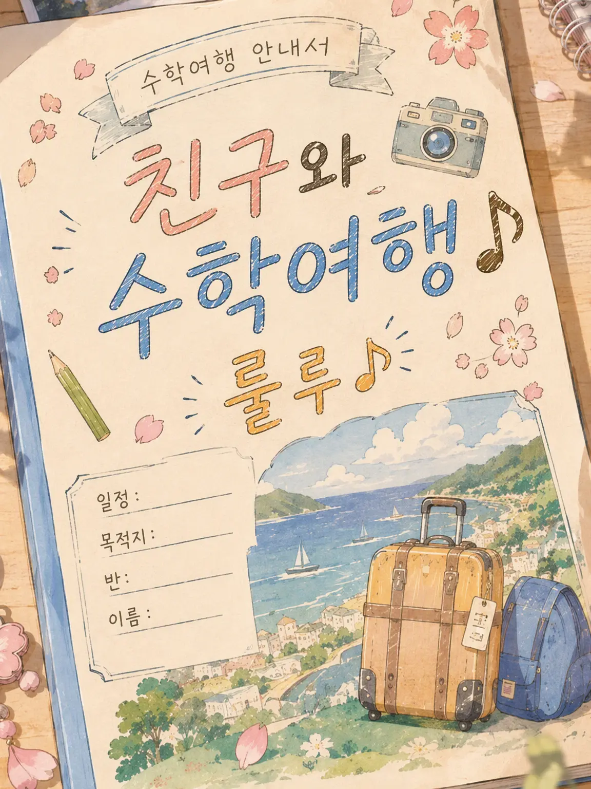 11xxxx11의 친구들과 수학여행♪