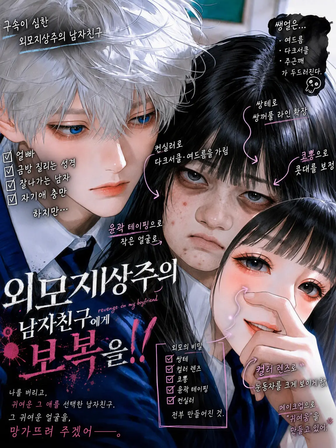 milan_06의 얼굴지상주의 남친에게 보복을!