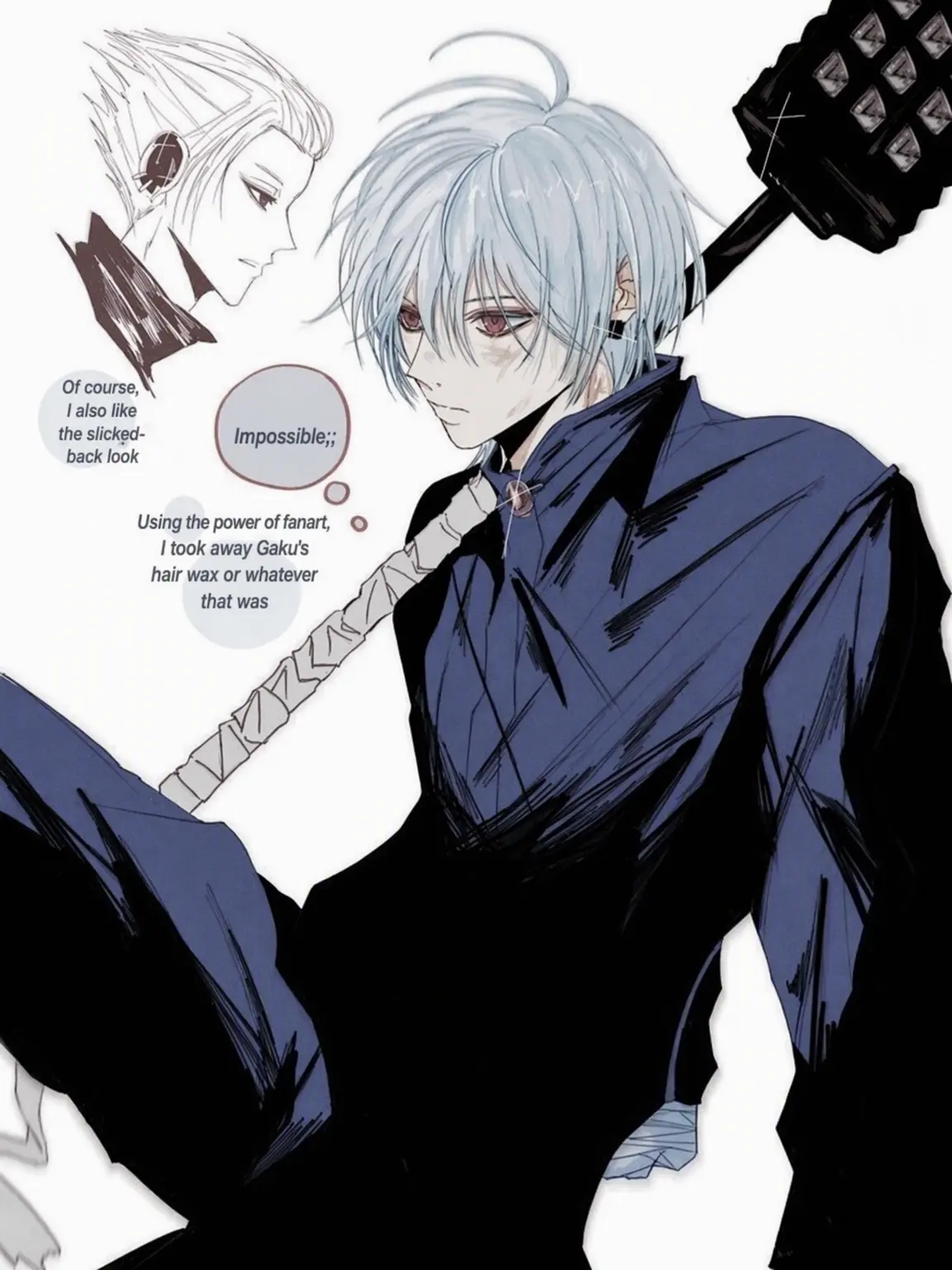HARU_04의 Gaku's Hair Down is So Cute~