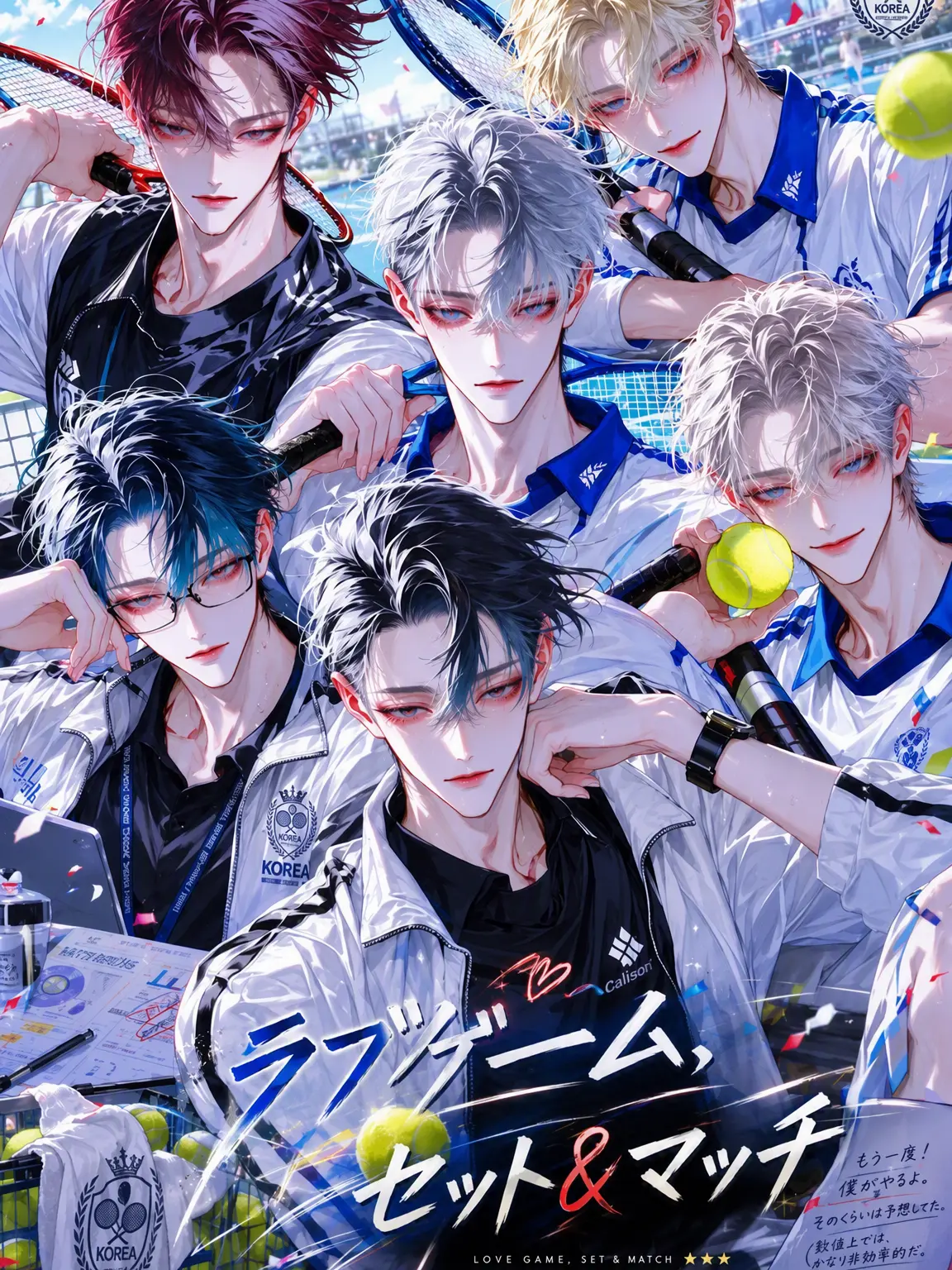 Arensha의 ラブゲーム、セット＆マッチ