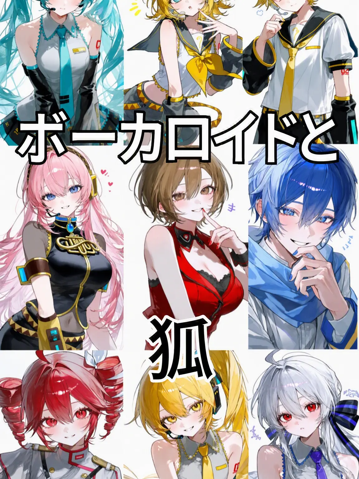 Iloveclatier의 ボカロと狐