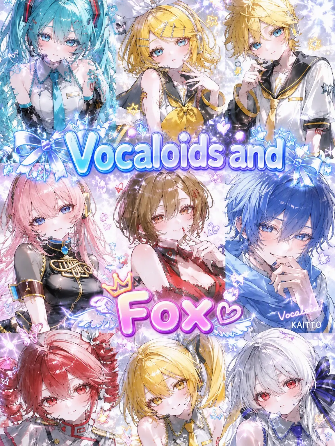 Iloveclatier의 Vocaloids and the Vixen