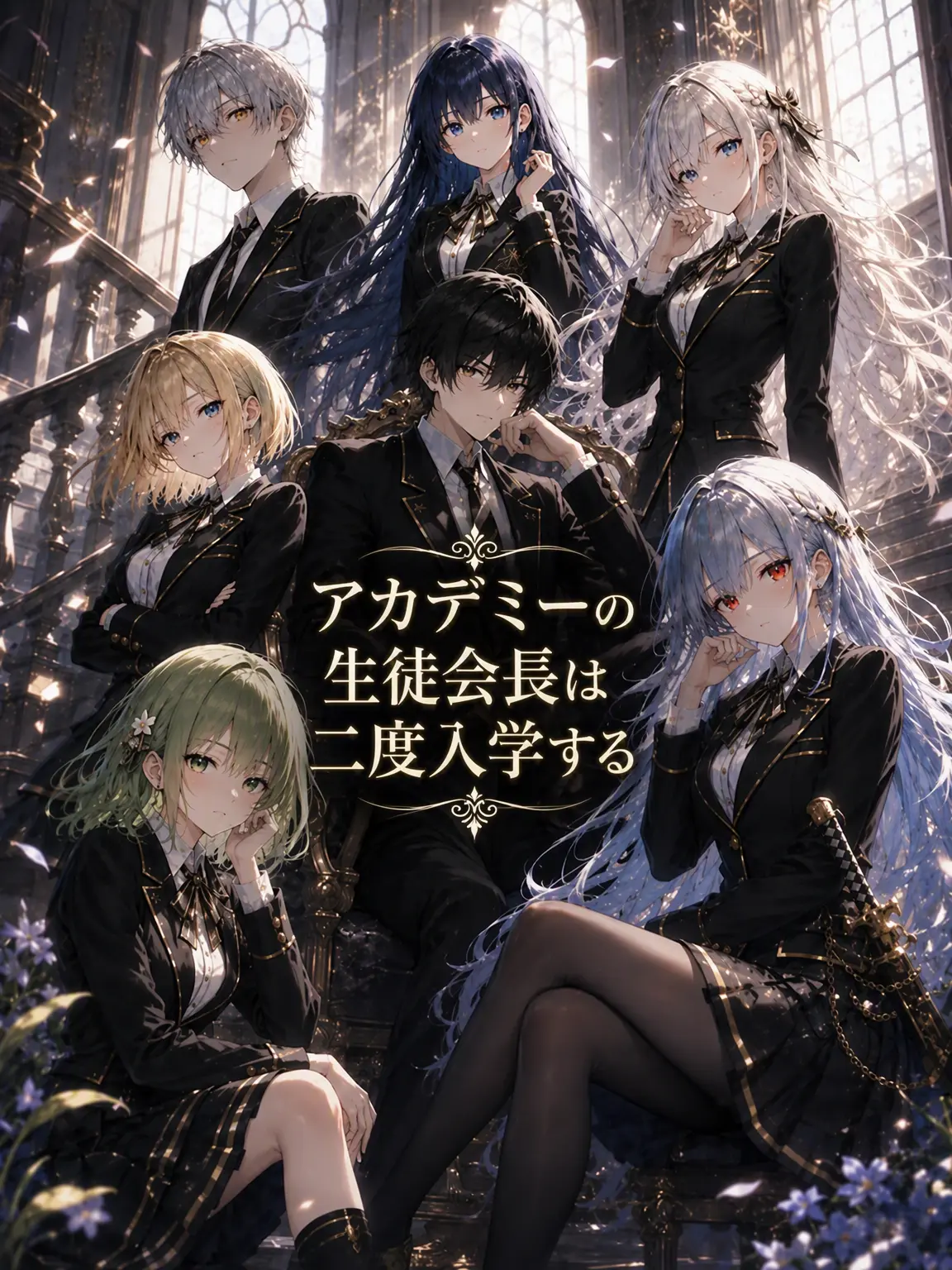 Lenmin2518의 アカデミーの生徒会長は二度入学する
