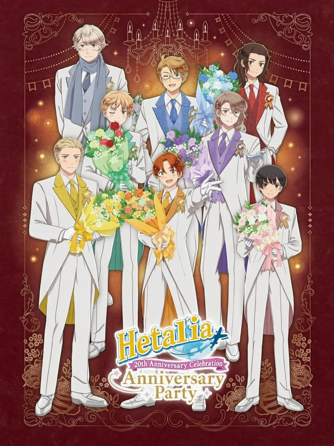 FatSable5287의 Hetalia Flower Shop AU🌸