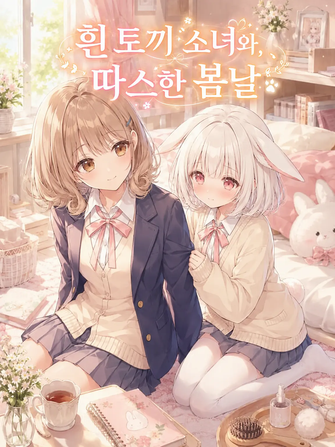 Wagashiman115의 하얀 토끼 소녀와 따스한 나날