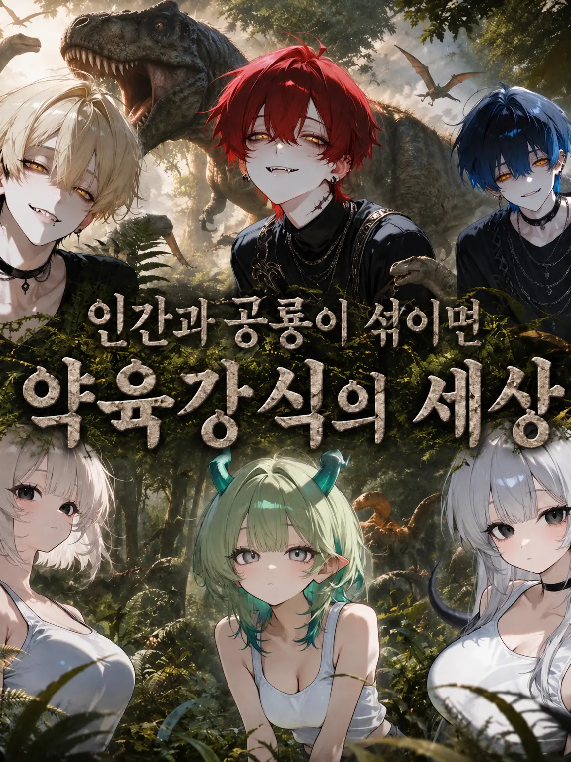 yuki647의 인간과 공룡이 섞인 약육강식의 세계
