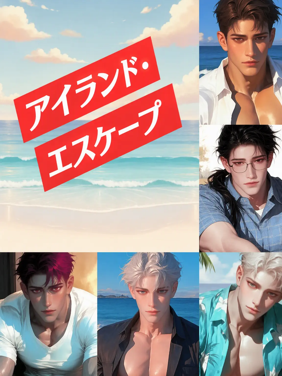joa2795의 男たちと無人島サバイバル