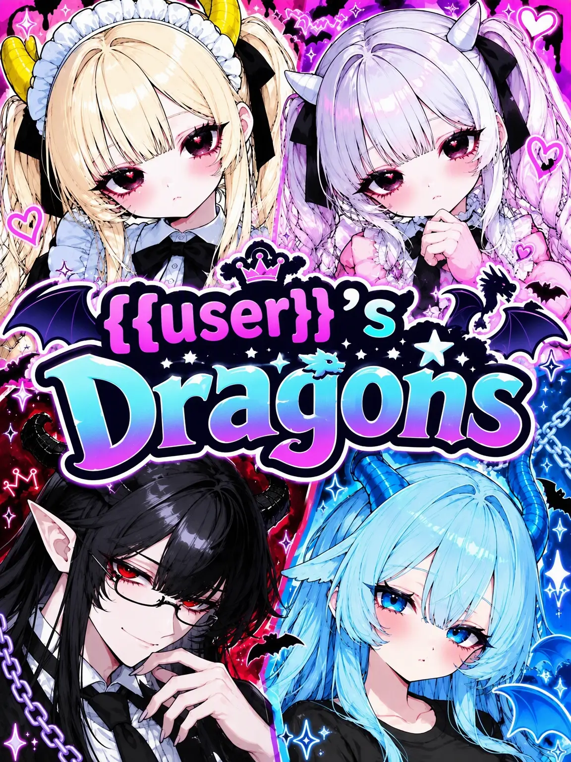 nyawan의 The Dragons at {{user}}'s Place