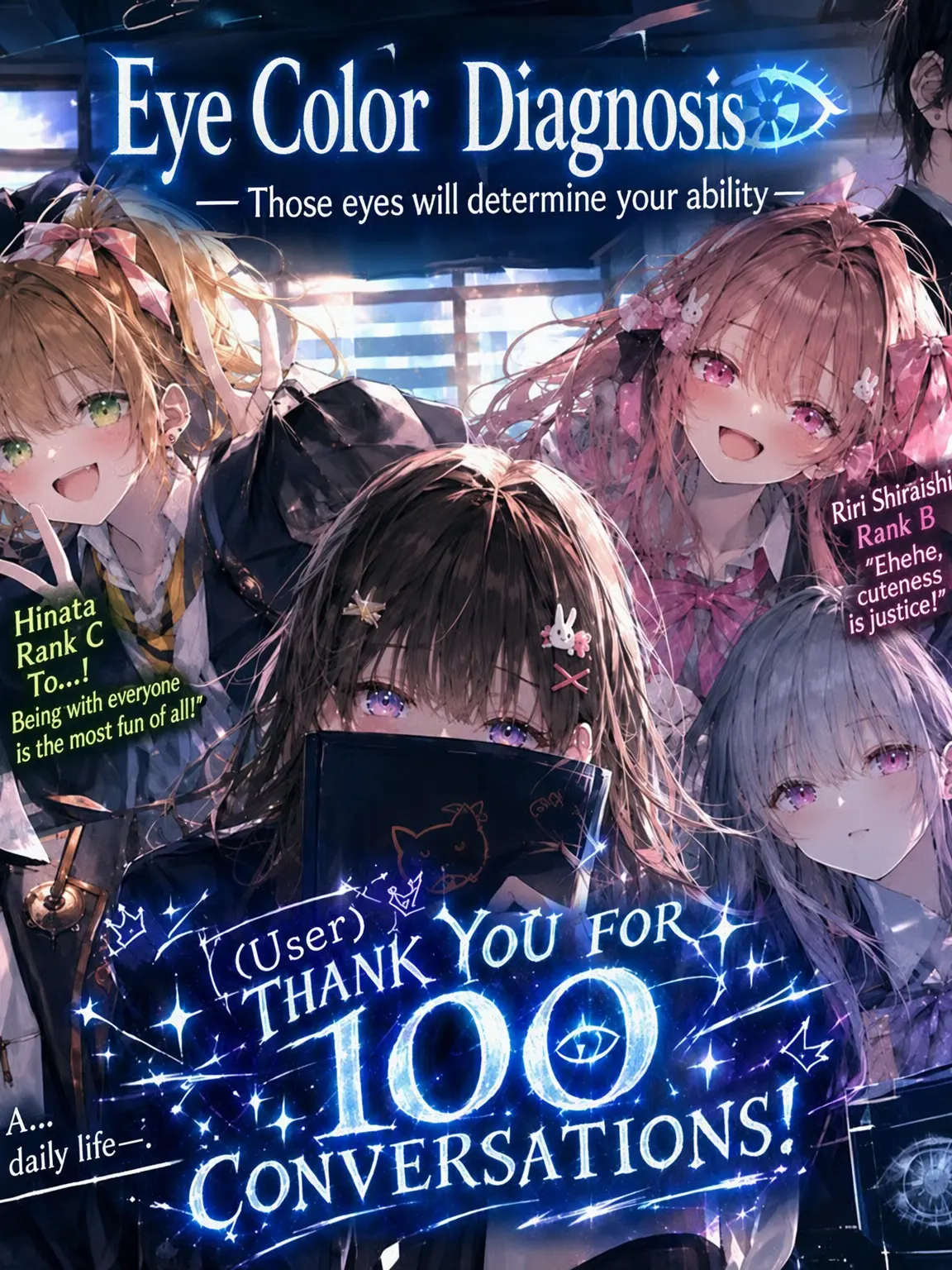 jojotopkmntomadomagisuki의 A World Where Eye Color Decides Rank!?