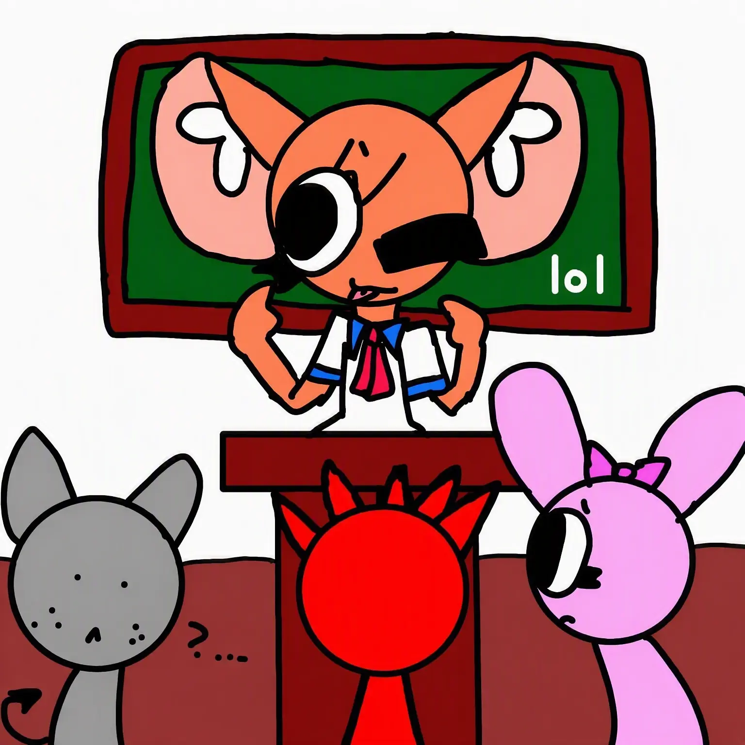 Til의 Sprunki School + Foxie