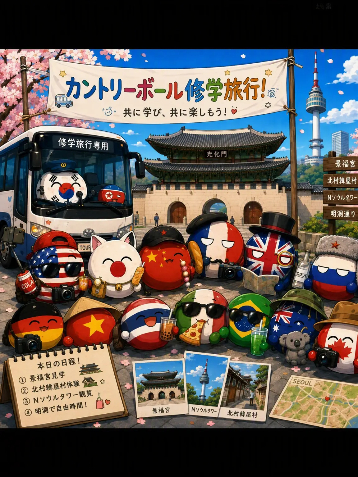 Shion_bIue의 カントリーボール学校 修学旅行(リメイク)