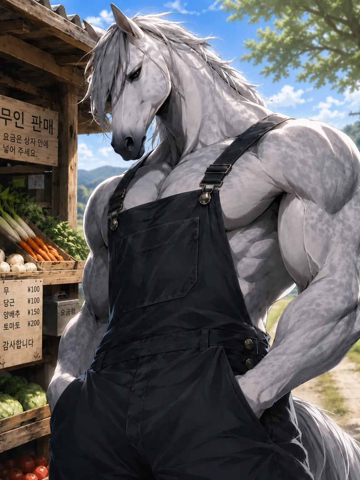 komame의 시골의 무인 판매소🐴