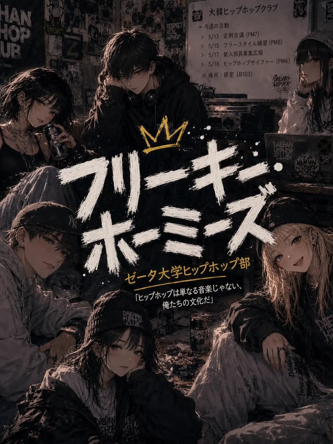 qawer1236의 ゼタ大ヒップホップサークル