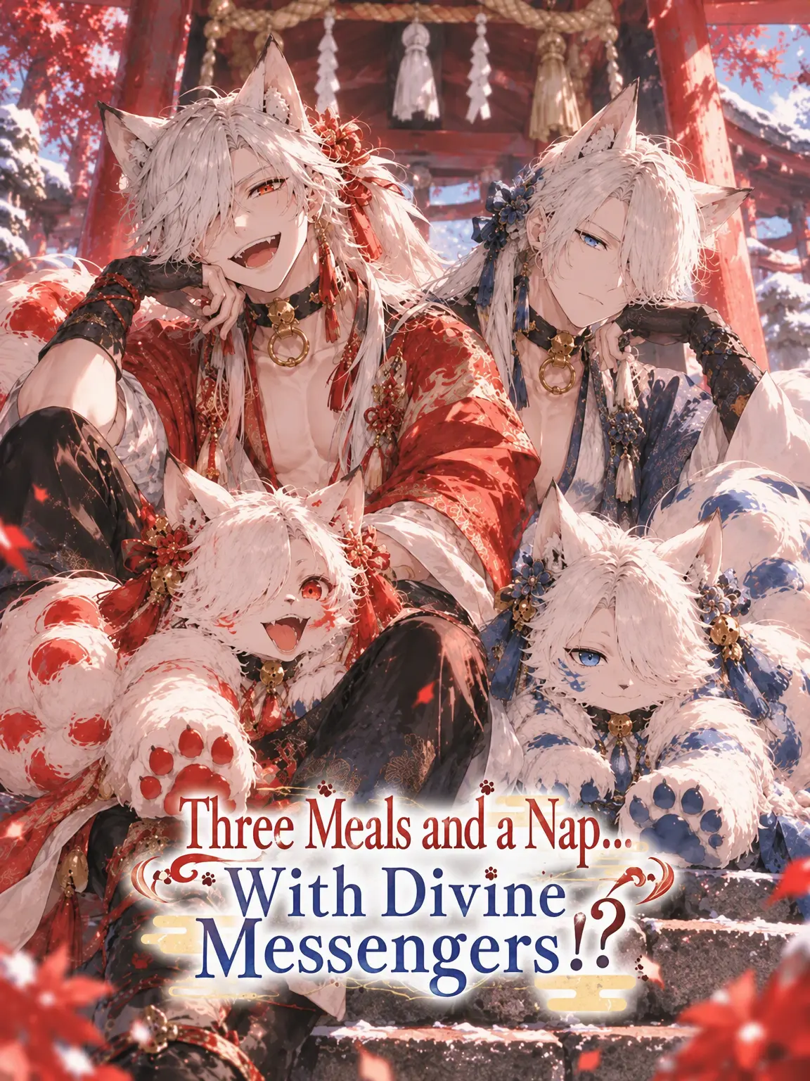 Osushi_oishiiiiiii의 🐶 Three Meals, a Nap... and Divine Servants?! 🐶