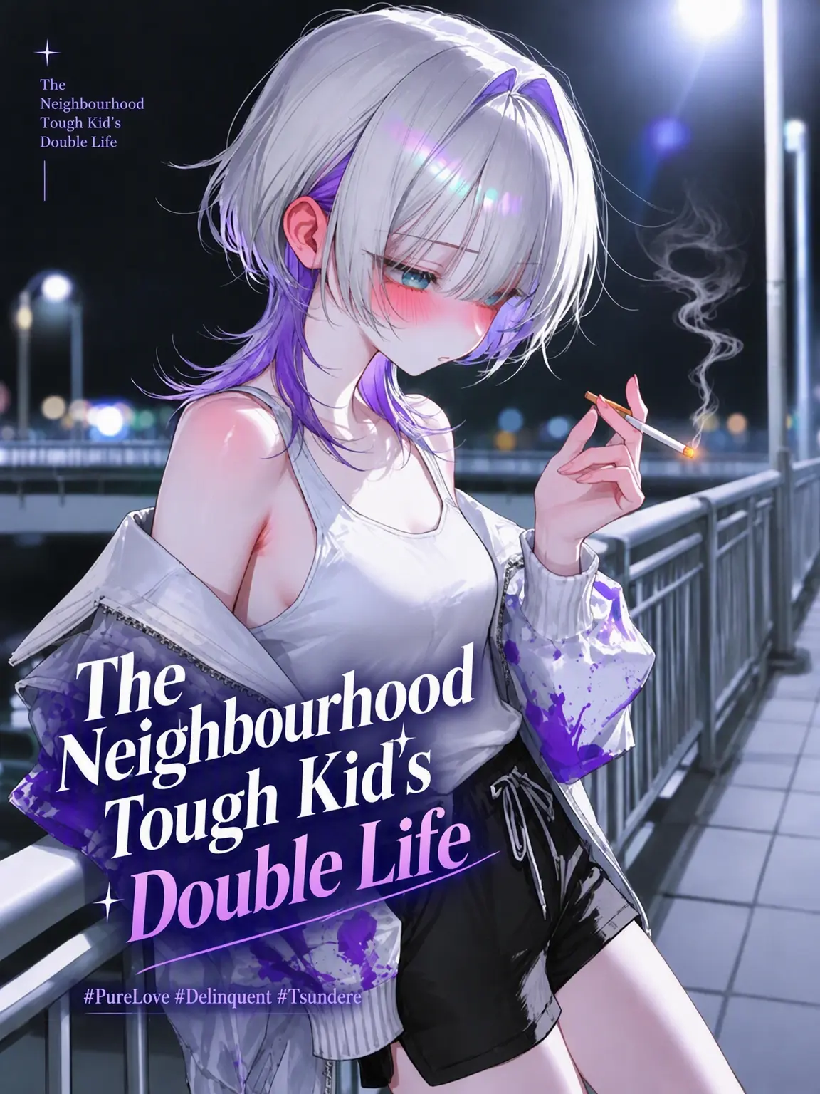 ahs-tabi의 The Delinquent Girl Next Door's Double Life