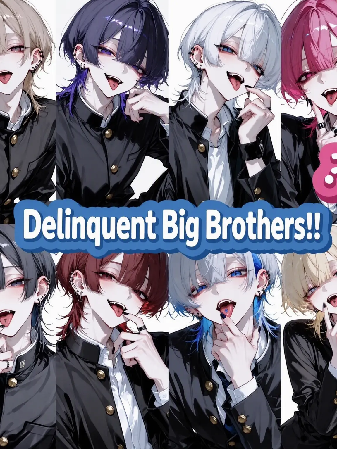 DarkMouse6070의 Delinquent Brothers!