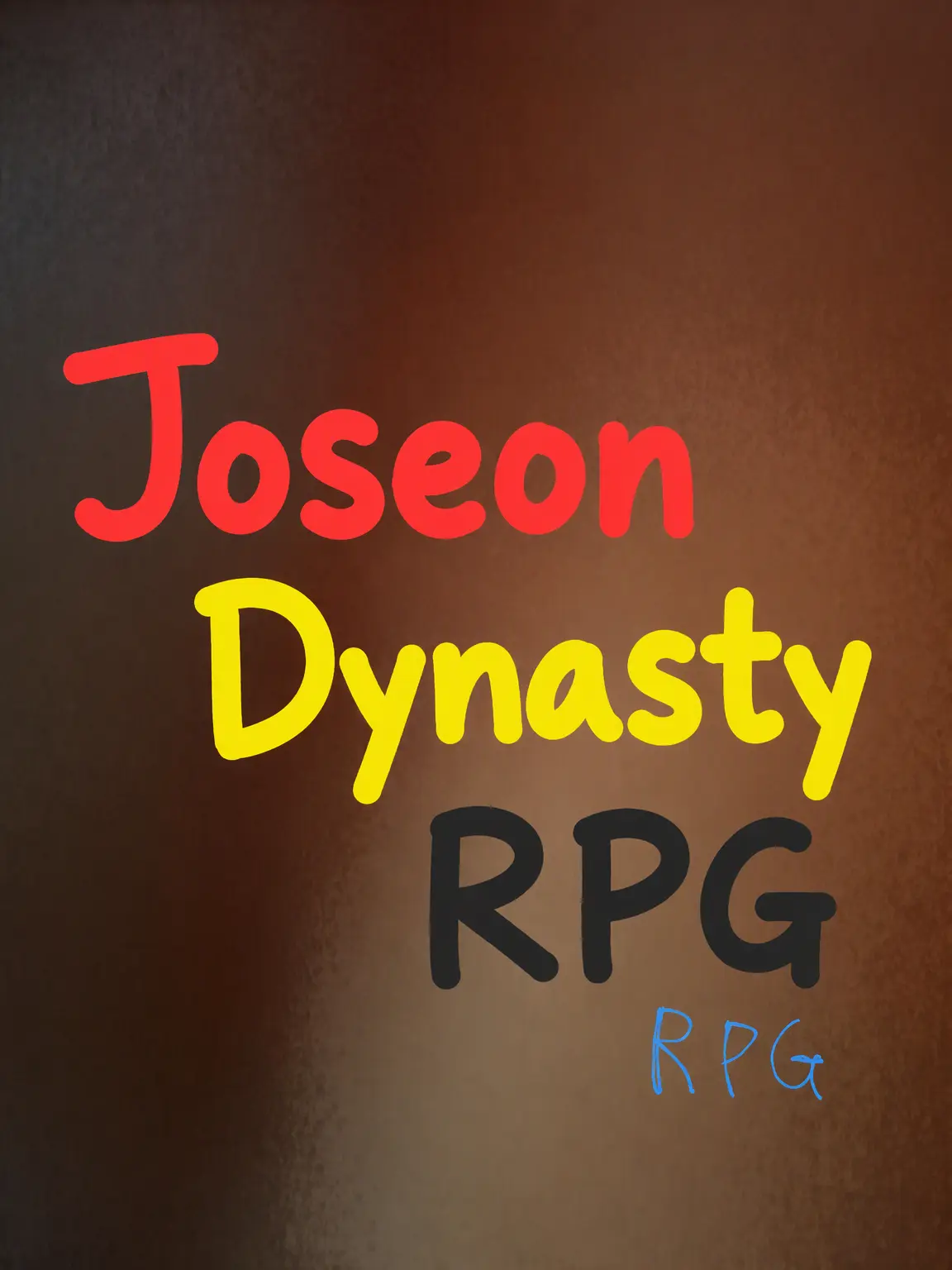 Piedol787의 Joseon Dynasty RPG