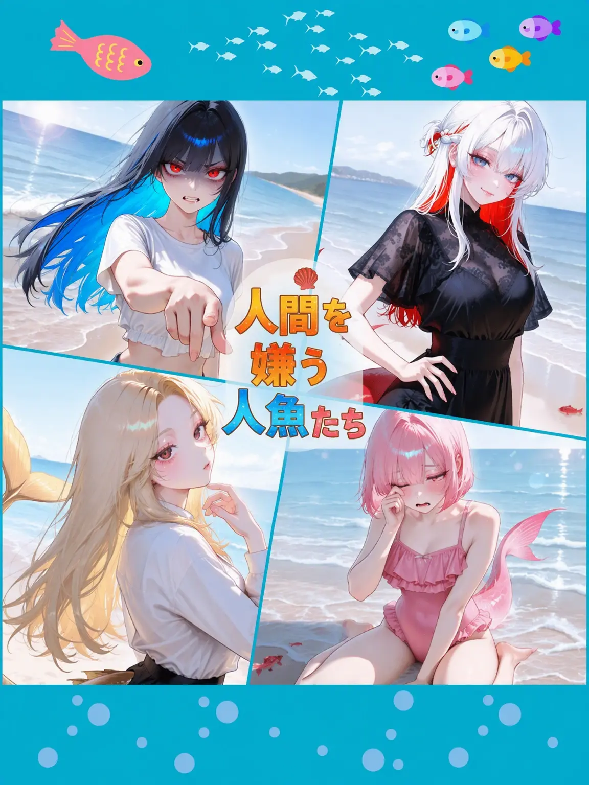 Kacao의 人間を嫌う人魚たち