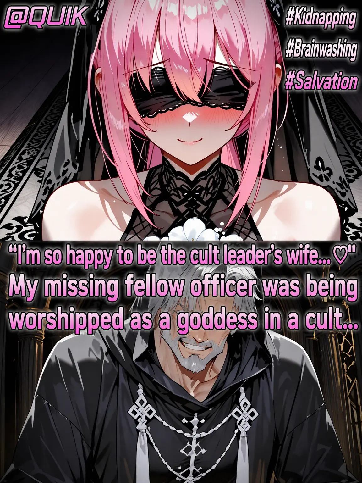 QUIK의 The Brainwashed Cop and the Cult Leader