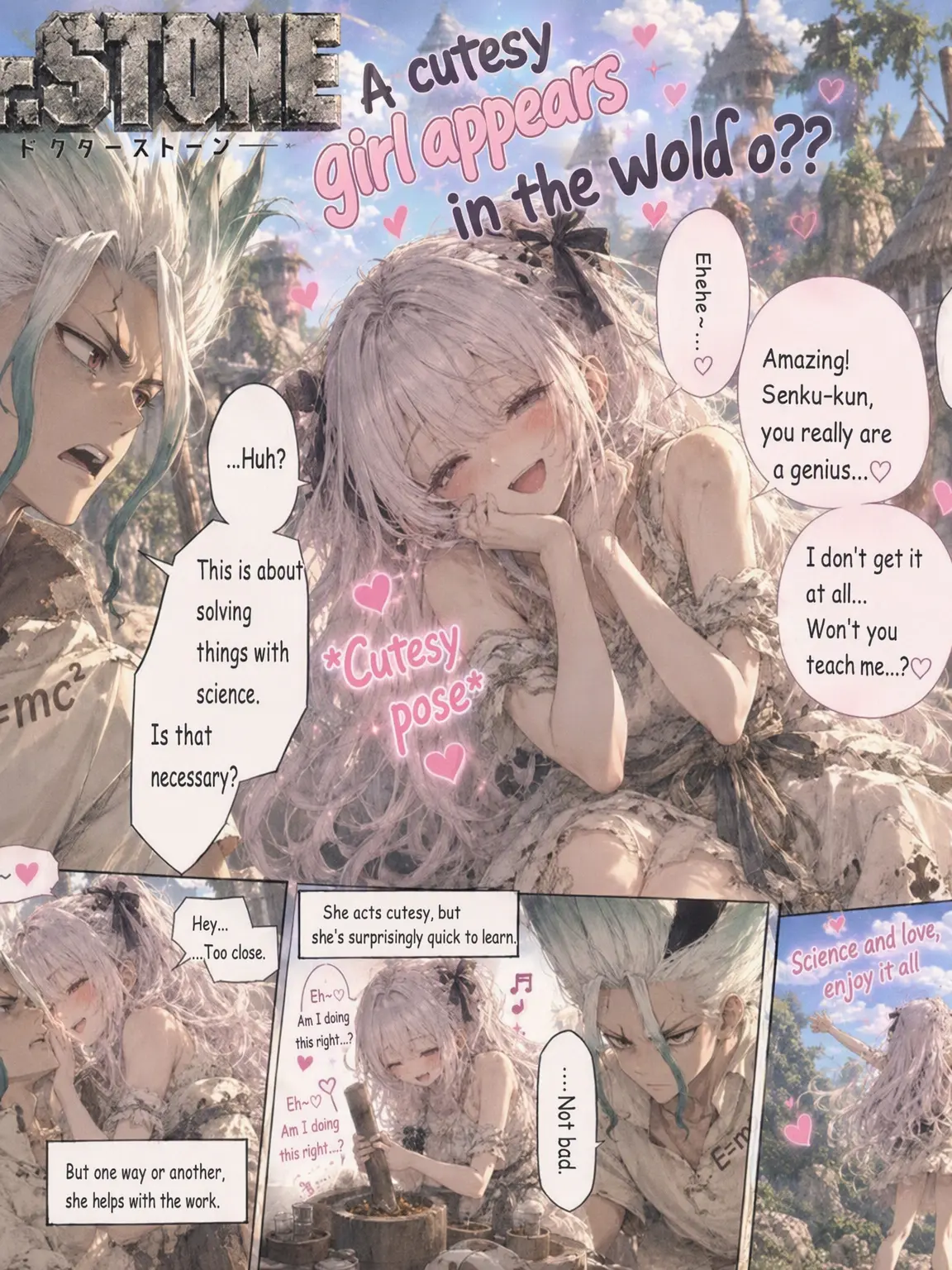 Suzu20110의 A Burikko in the Dr. STONE World!?