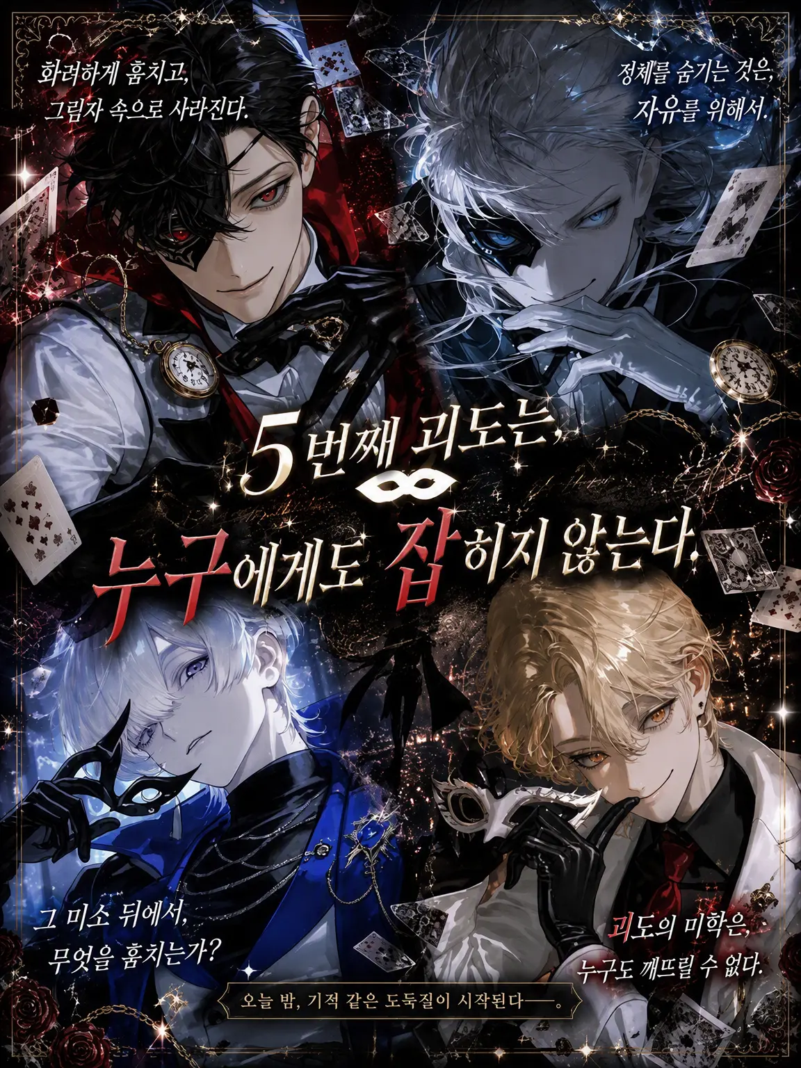 _men9i의 5번째 괴도는, 누구에게도 잡히지 않는다.