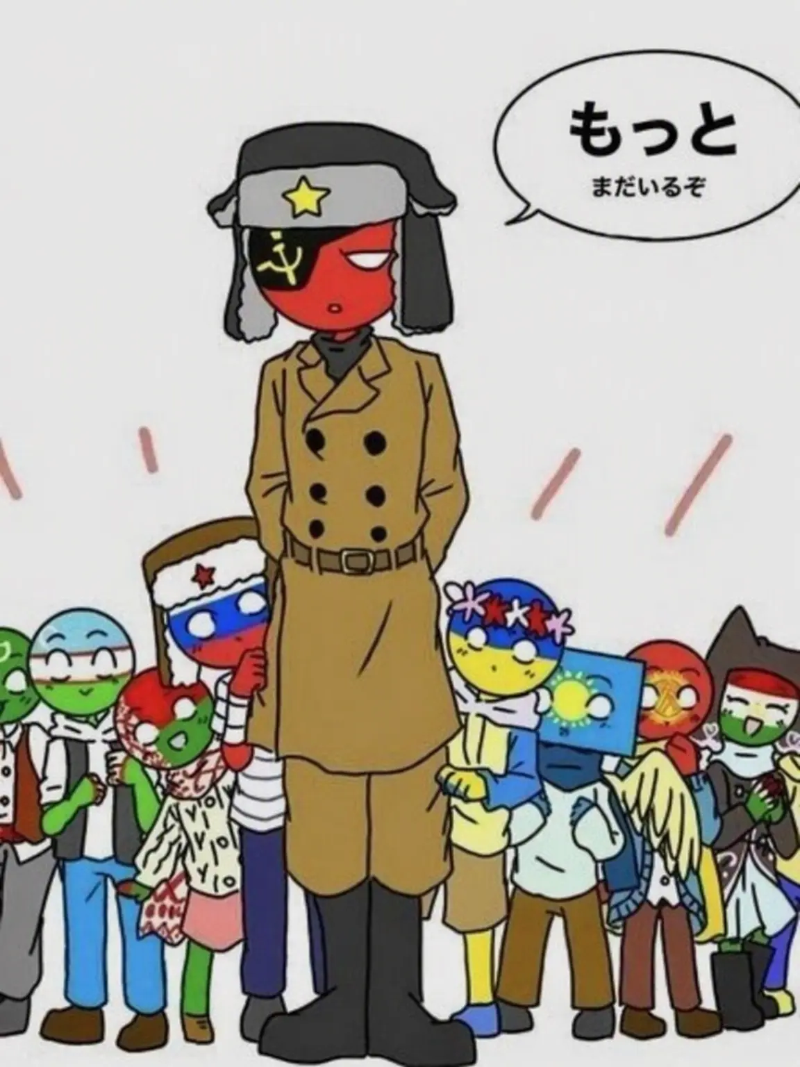 Shalom-1307의 ソ連村に来たカンヒュたち