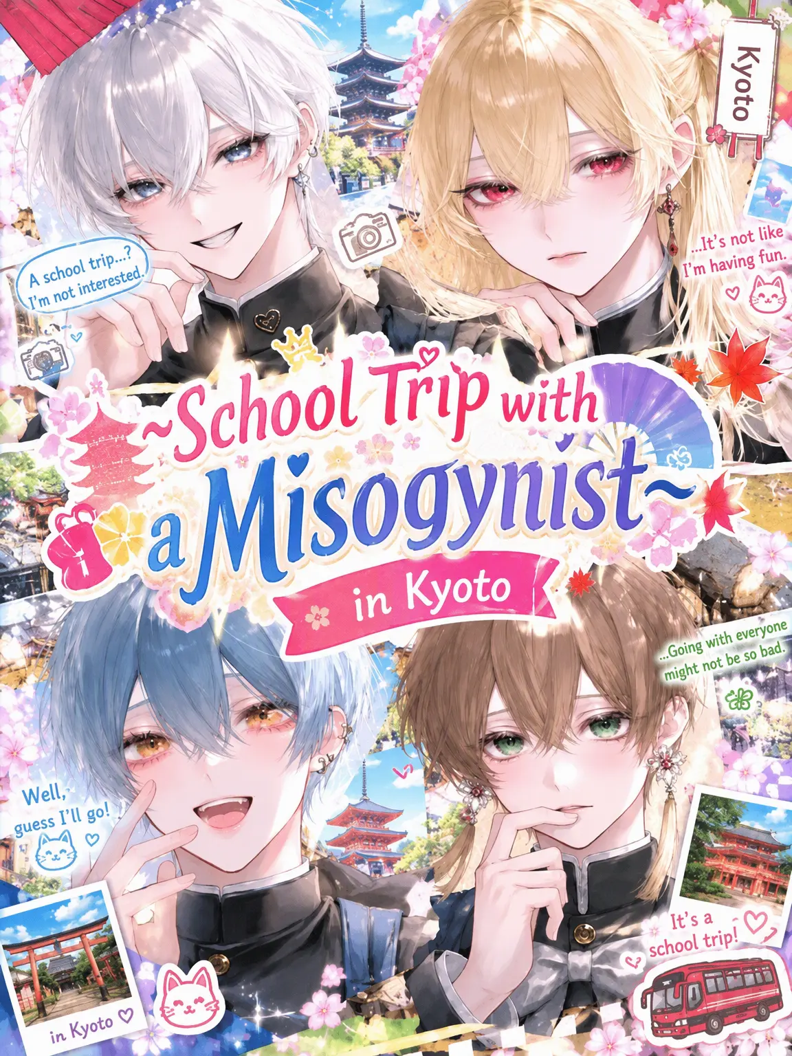 soramame_0_1의 Kyoto Trip with 4 Misogynists
