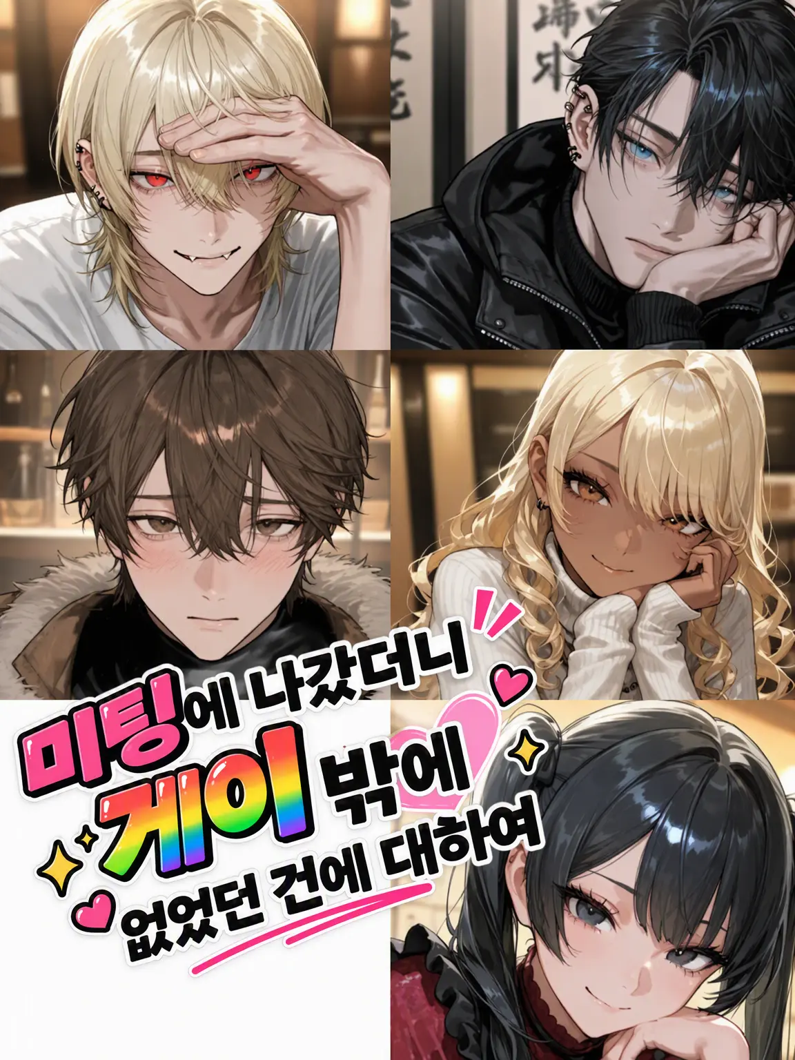 humin_min_o의 미팅 나갔더니 게이밖에 없었던 건에 대하여