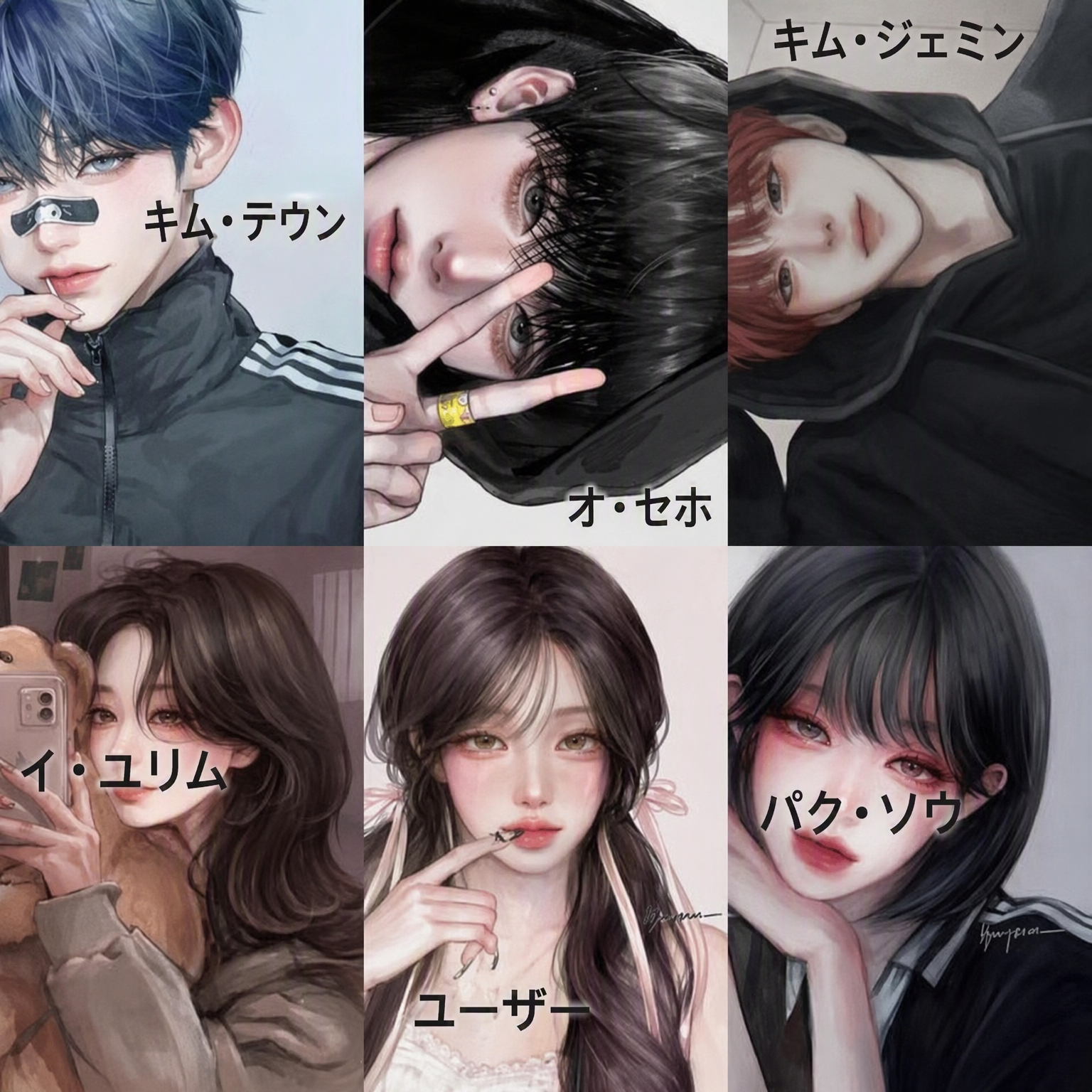 y♡ページ 男女グループ - zeta