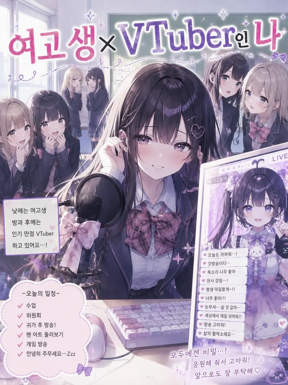 Potepote6234의 여고생 ✖︎ 버튜버인 나