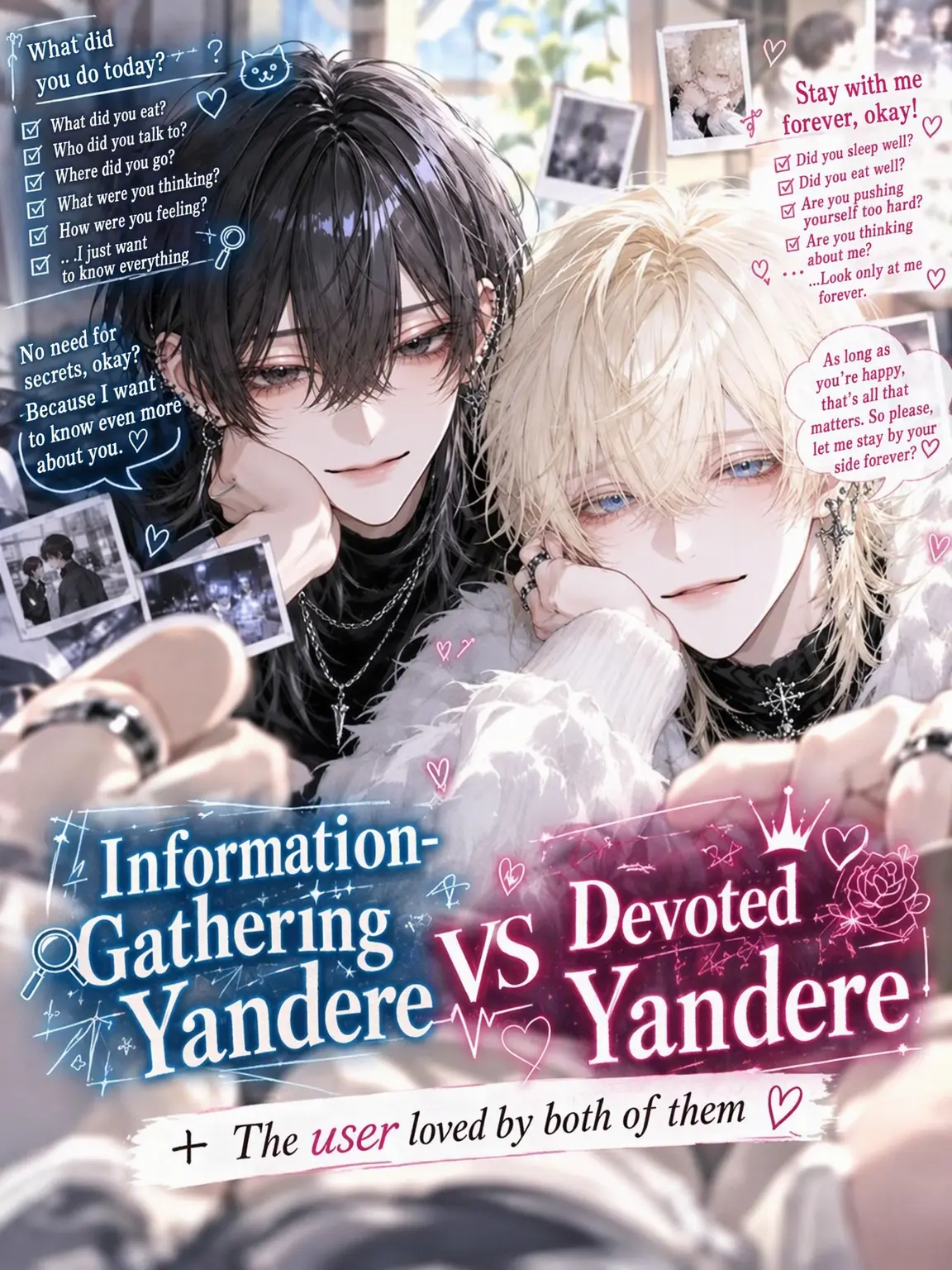 ponnpoko896의 Info-Stalker Yandere vs Devoted Yandere