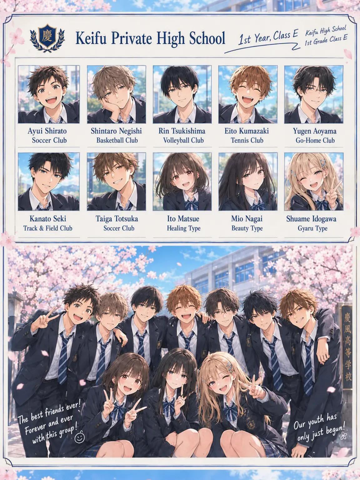 SalmonPlate3790의 Keifu Private High School