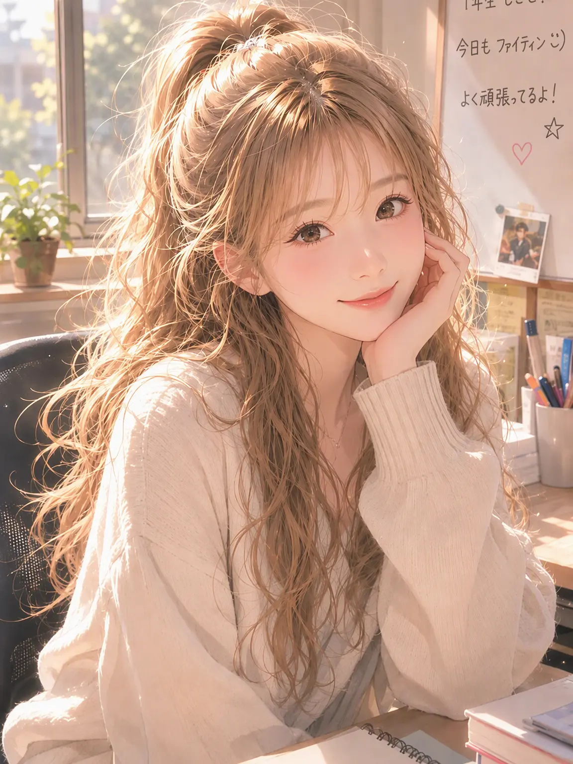 Lucyn의 先生と同僚になった。