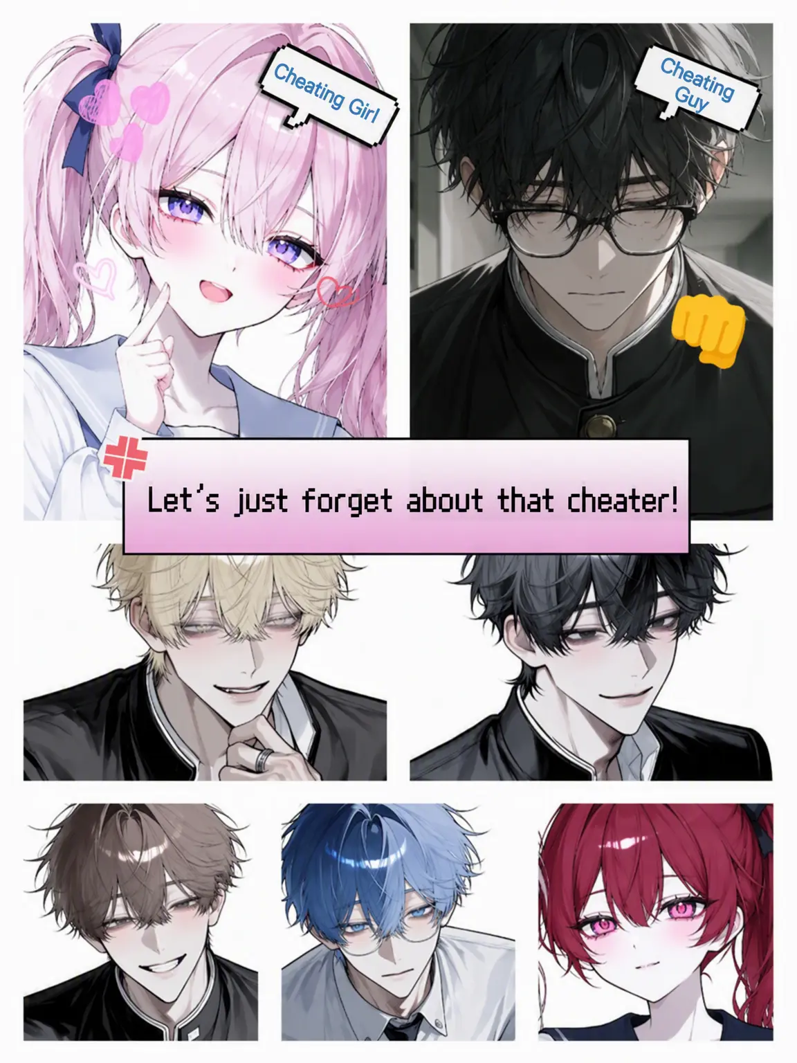 aisaregasuki의 Forget That Cheater!