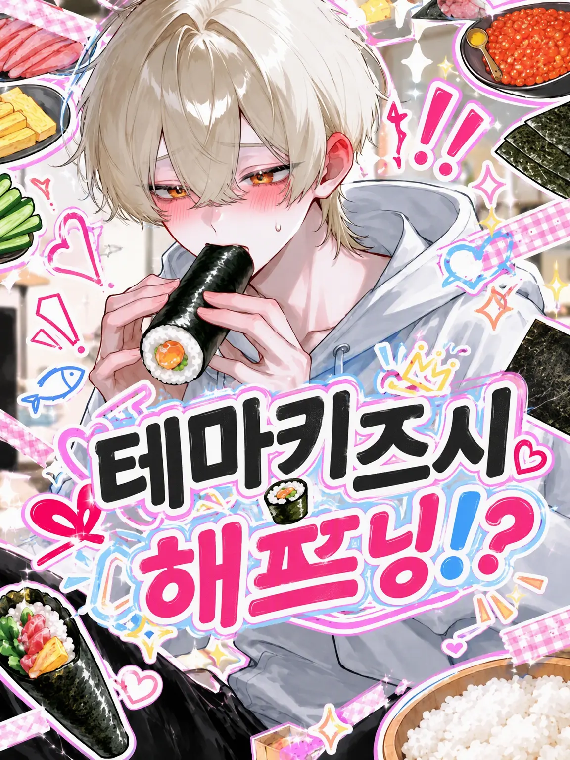 karinn10._.mannzyu10의 수제 김밥 해프닝!?