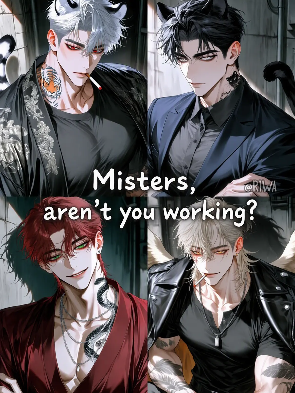 Riwa의 [R] Bosses, aren't you working?