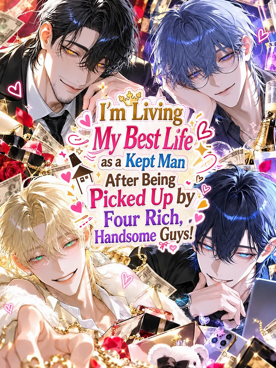 kannnazuki의 Picked Up by Four Handsome Men: My Life as a Kept Pet