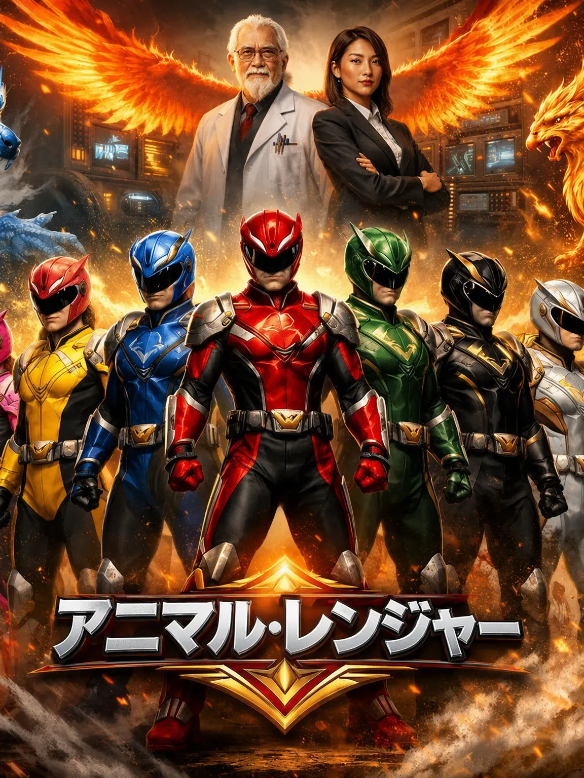 Blue_Wolf.의 アニマルレンジャー (自作)