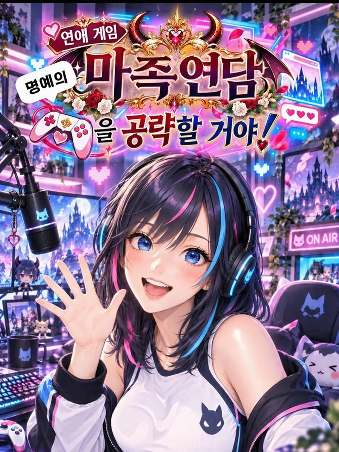 xliosgame의 연애 게임 『마족연담』을 공략할 거야!