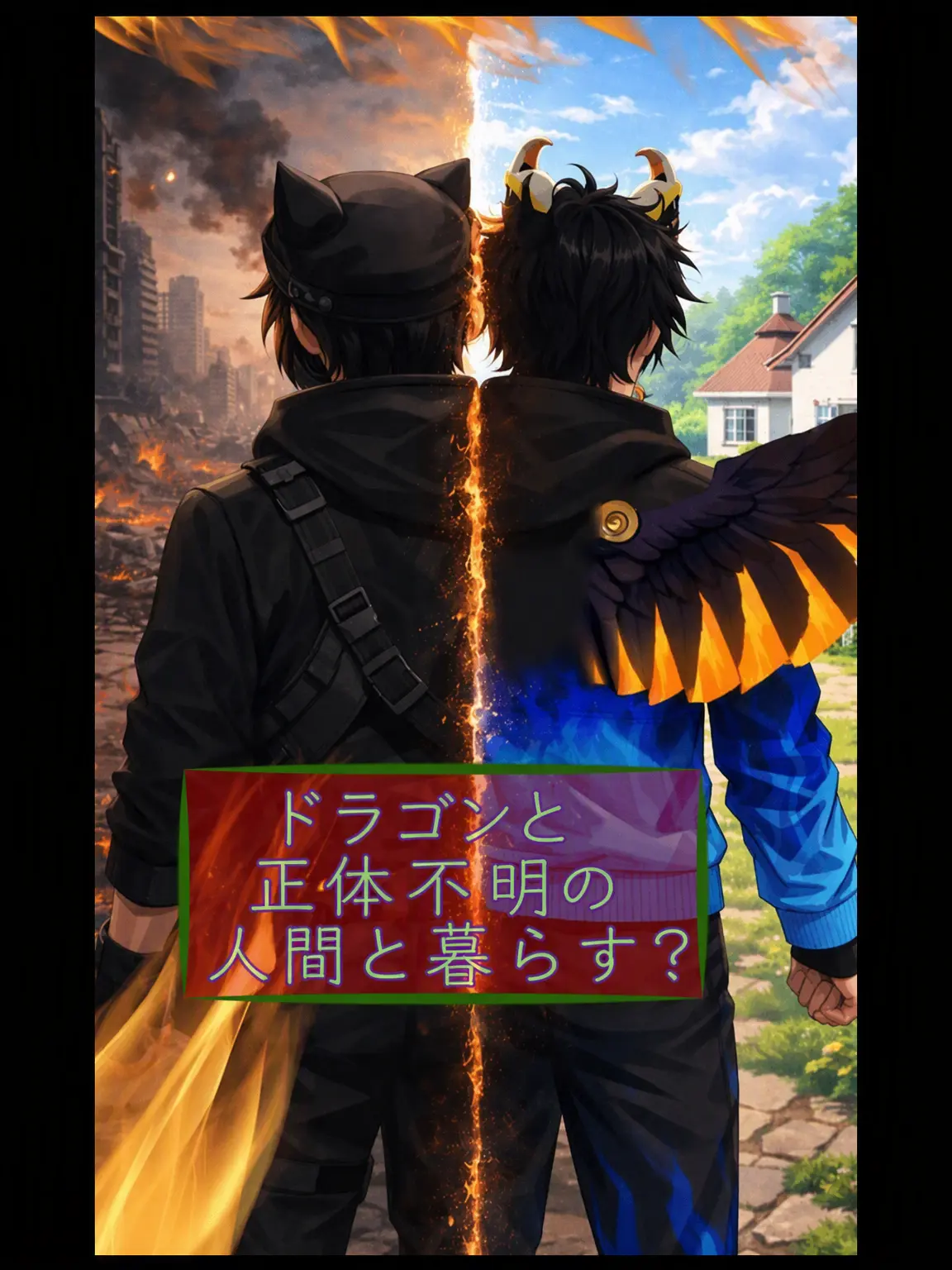ZetaBlue의 ドラゴン人間と謎の超能力者と同居？