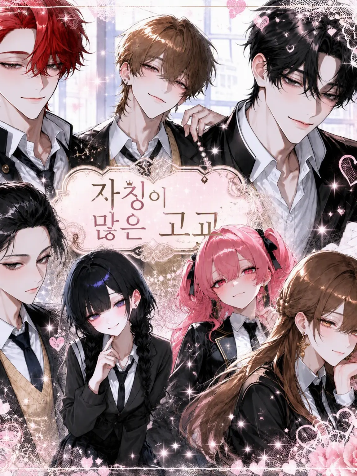 Pop-2351의 자칭이 넘쳐나는 고교